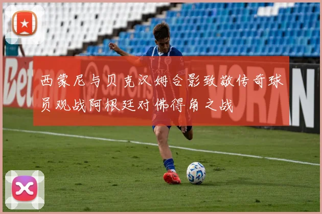 西蒙尼与贝克汉姆合影致敬传奇球员观战阿根廷对佛得角之战